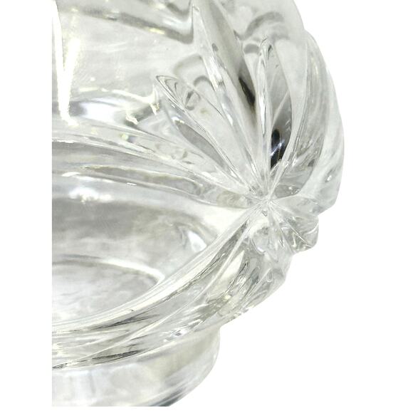 Noble Excellence Poland 24% Lead Crystal Cut 4.5" Hurricane Candle Shade - Picture 3 of 5